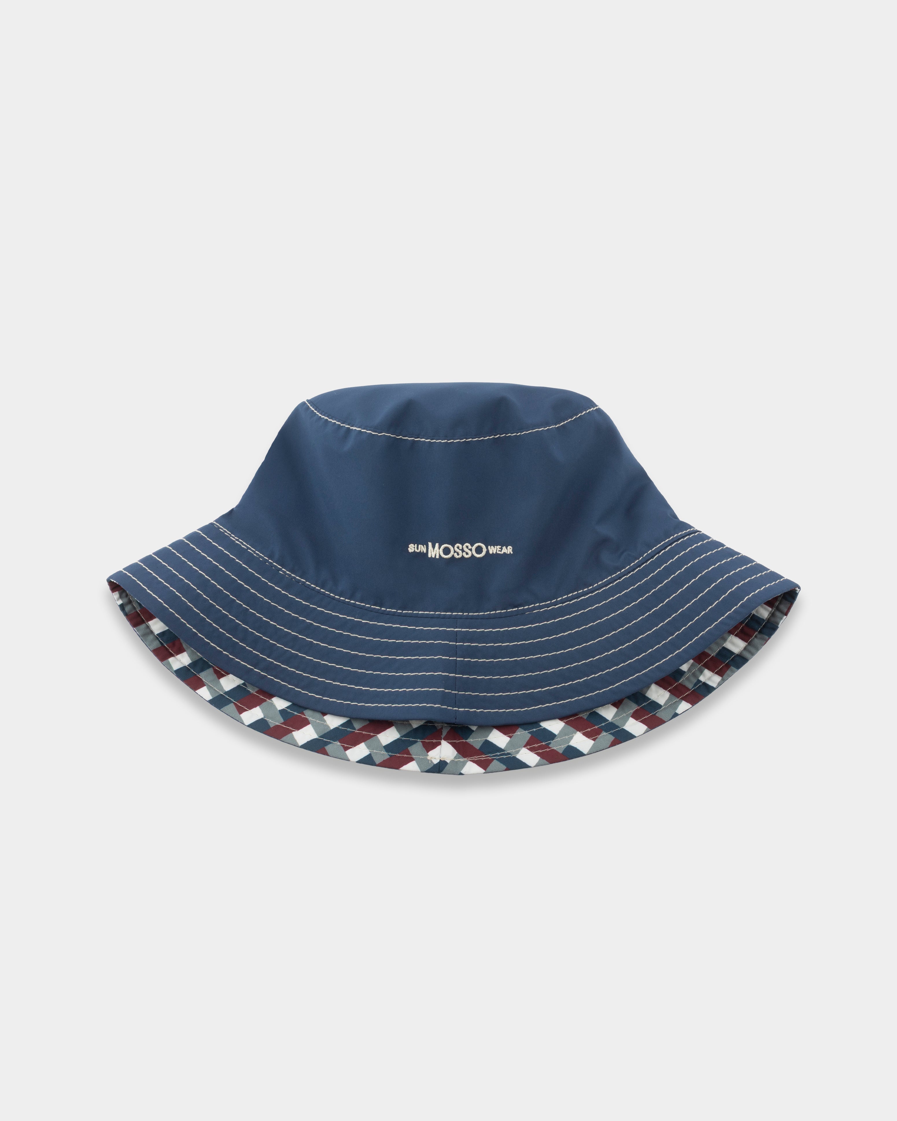 Bordeaux Intreccio Reversible Bucket Hat
