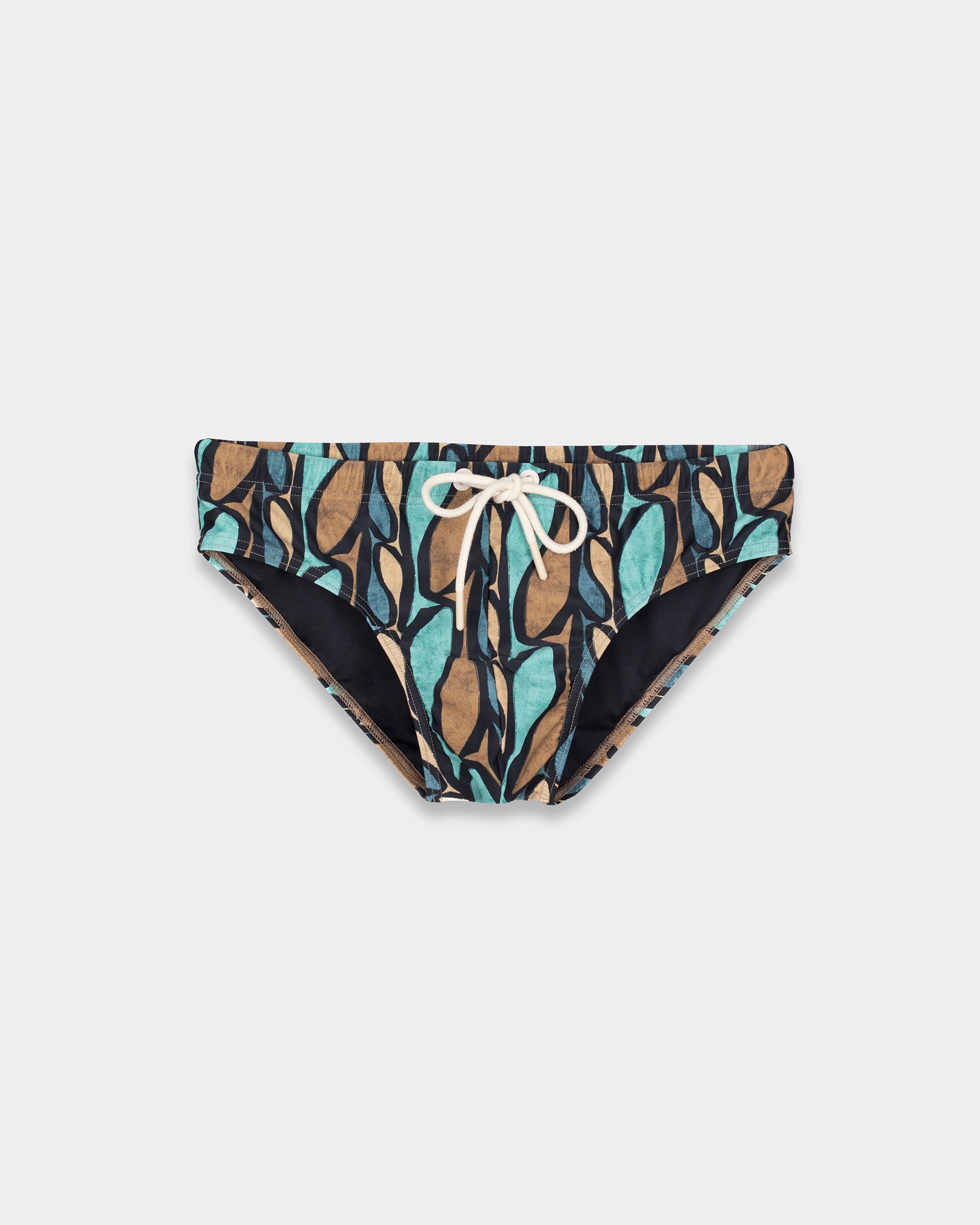 Brown Pesci Swim Brief