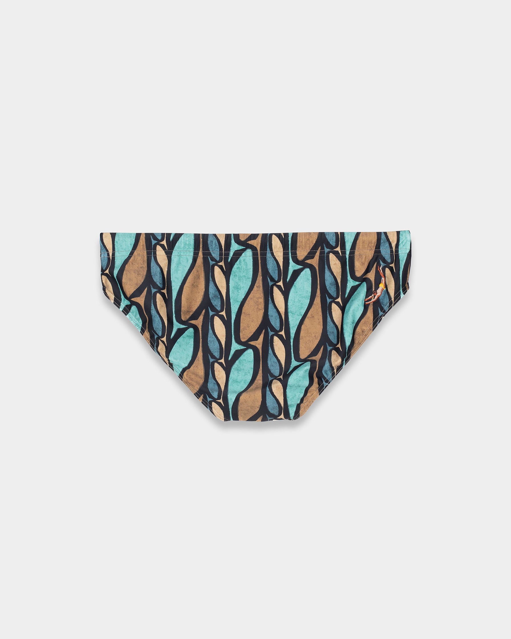 Brown Pesci Swim Brief