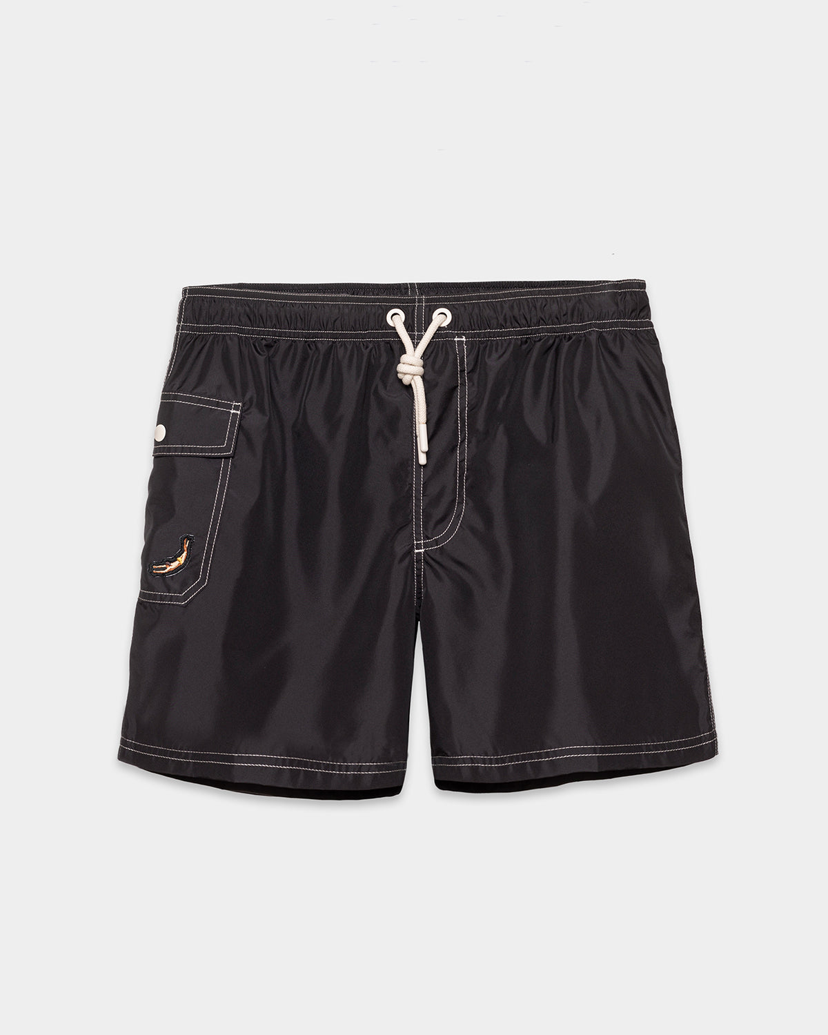 Black Econyl® Swim Shorts