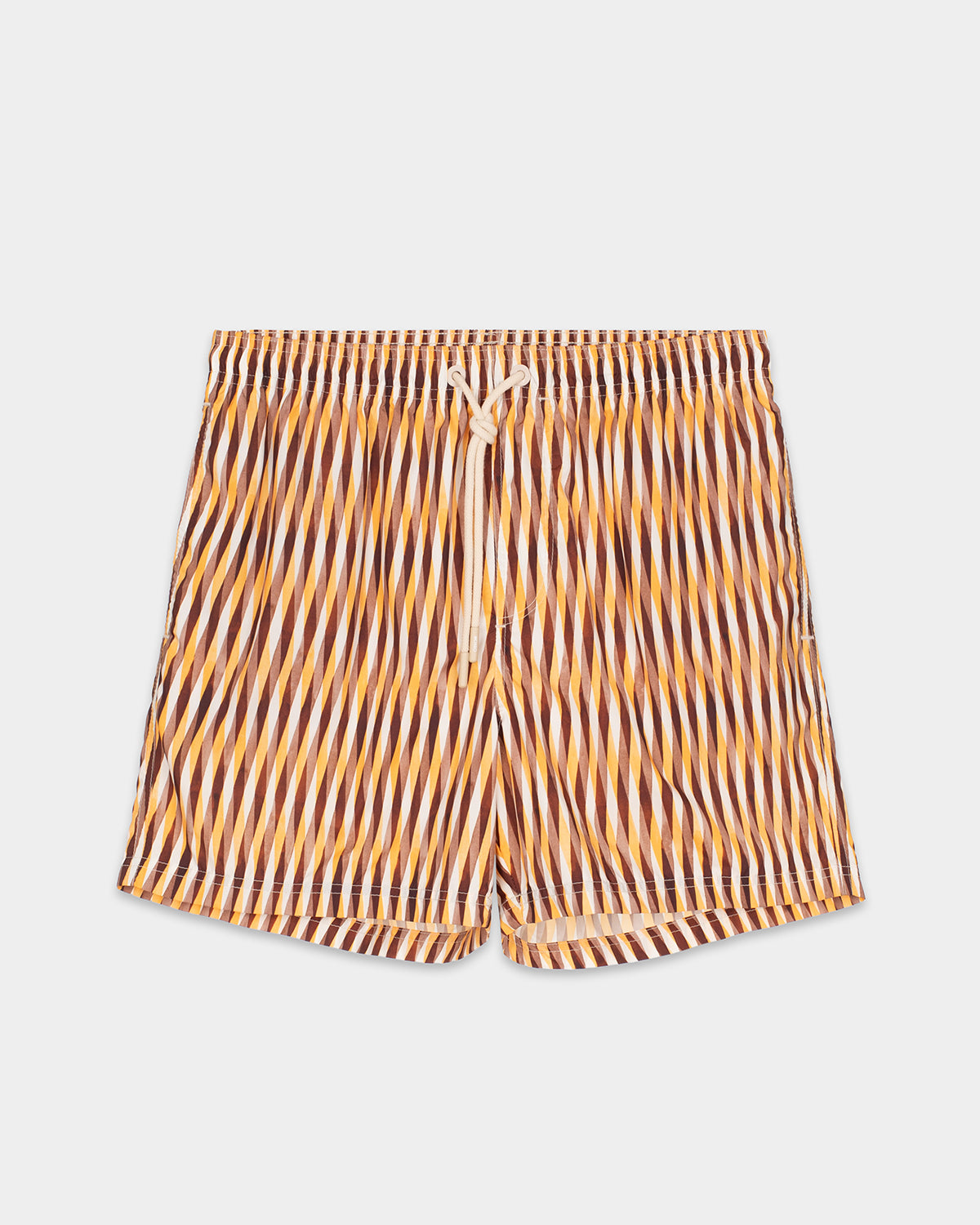 Mixed Stripes Swim Shorts