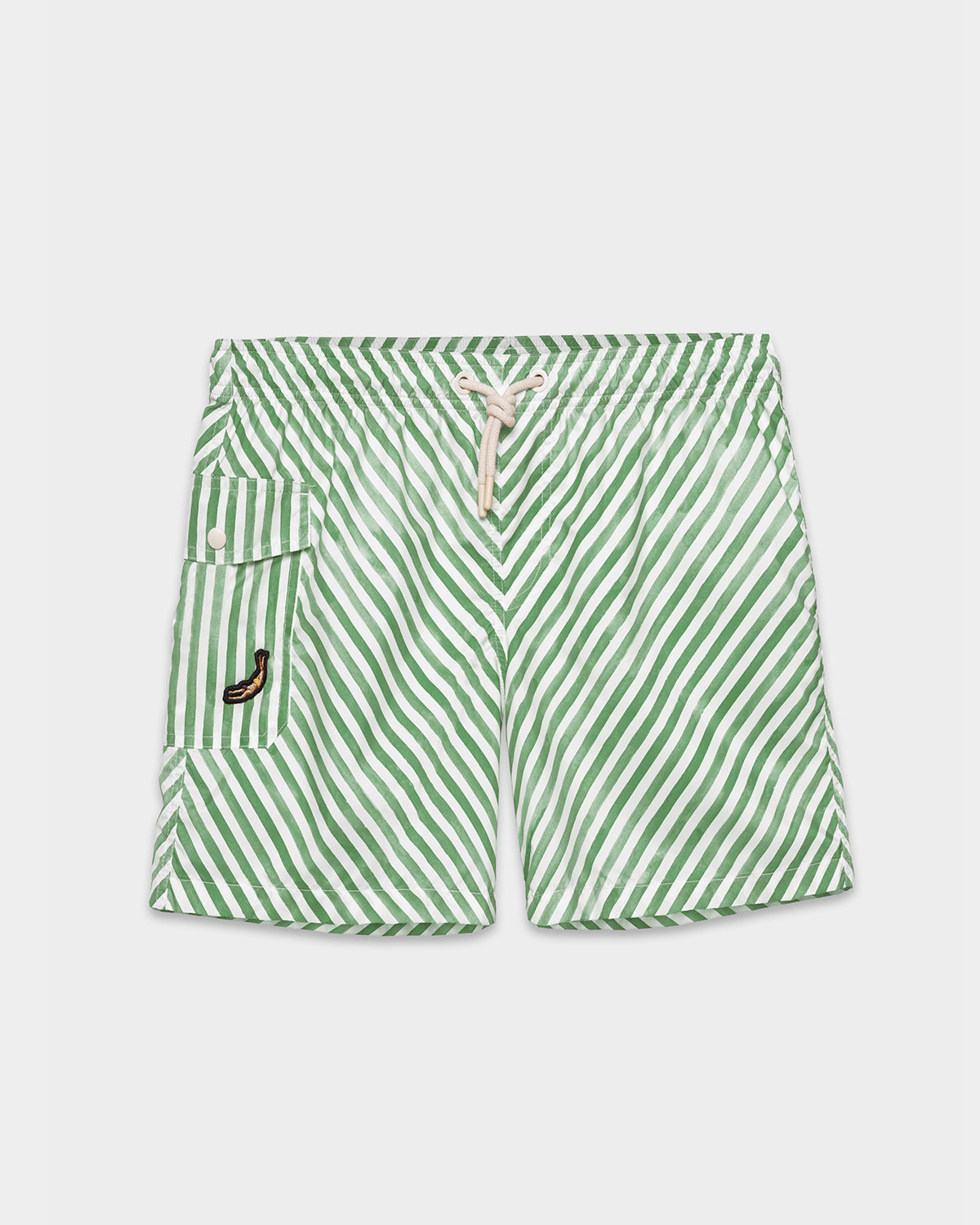 Green Wave Swim Shorts
