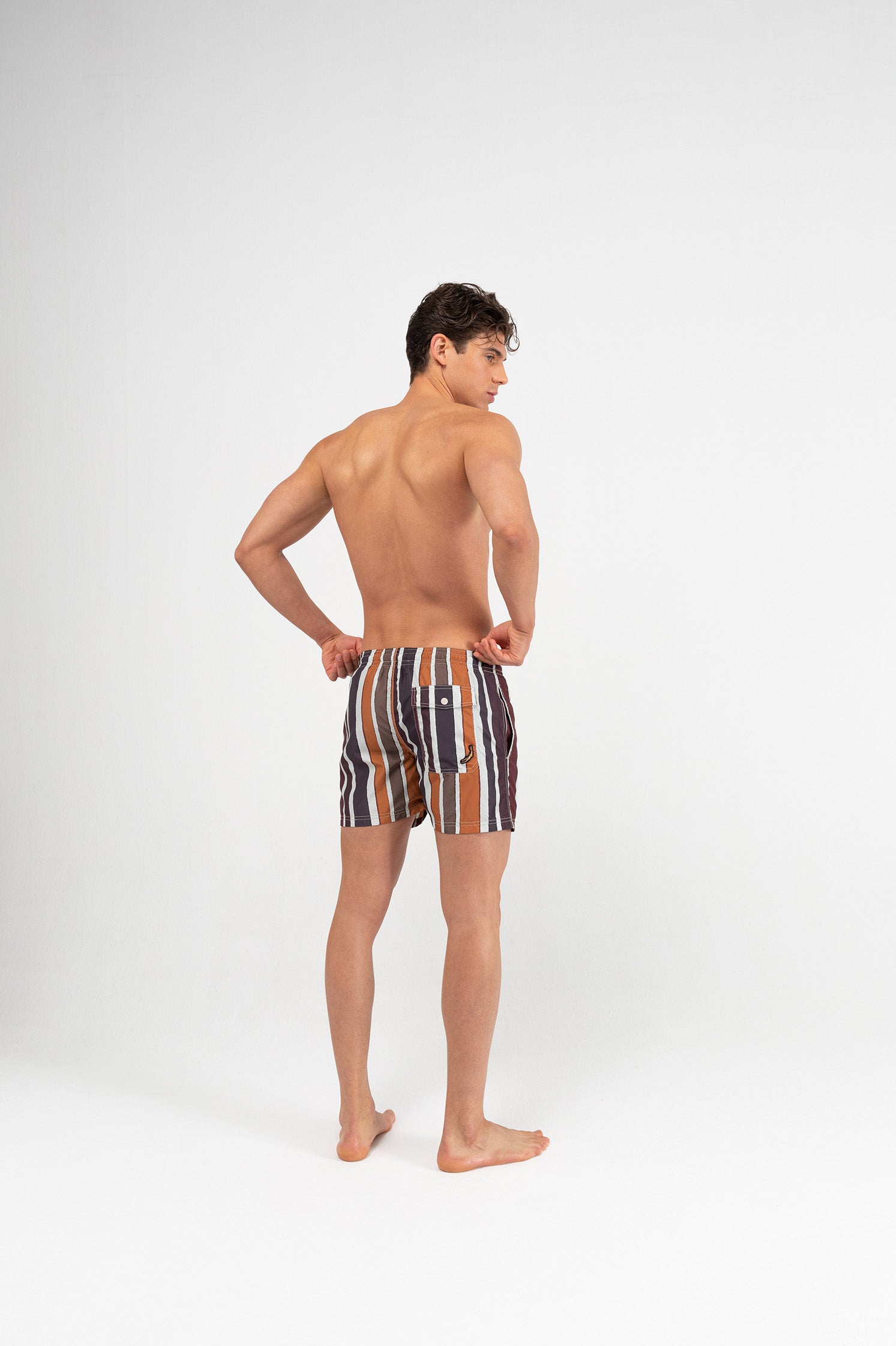 Brown Baiadera Swim Shorts