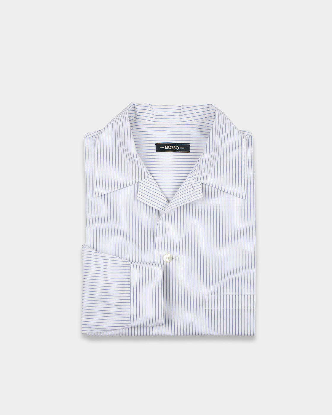 White Striped Cotton Shirt