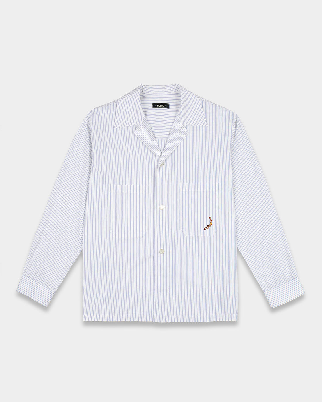 White Striped Cotton Shirt