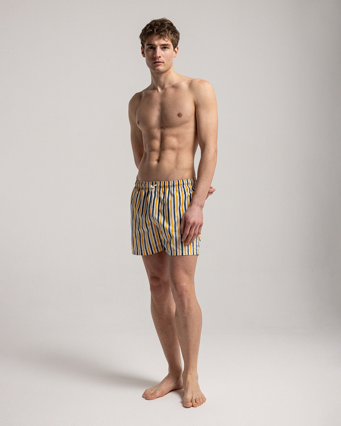 Multicolor Wave Swim Shorts