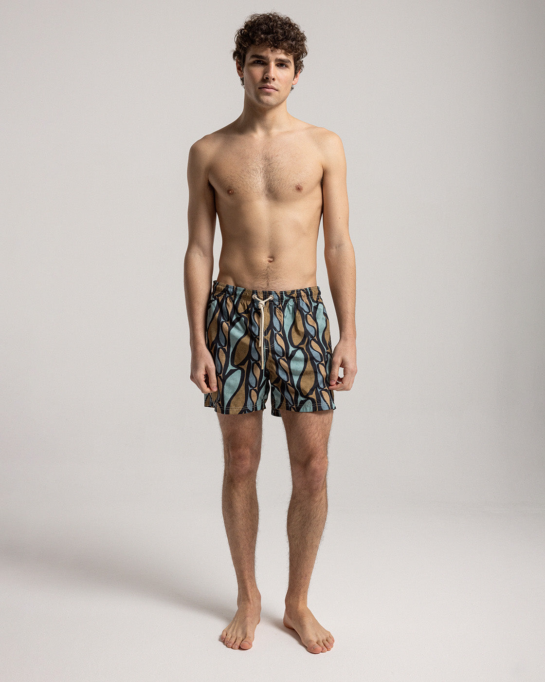 Brown Pesci Swim Shorts