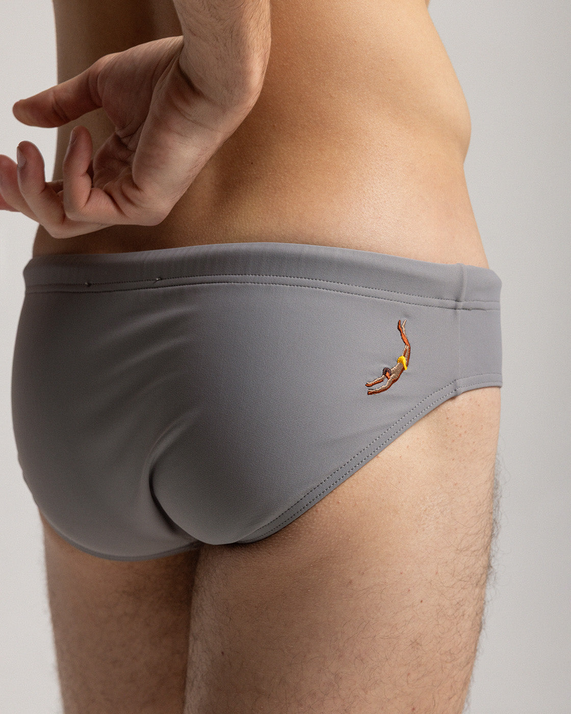 Grey Swim Brief