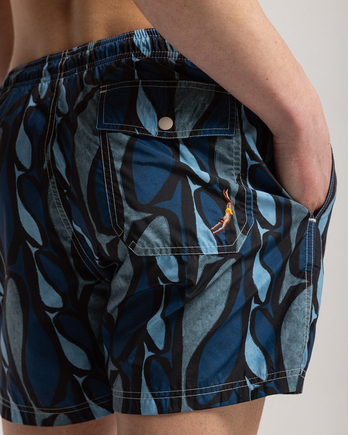Blue Pesci Swim Shorts