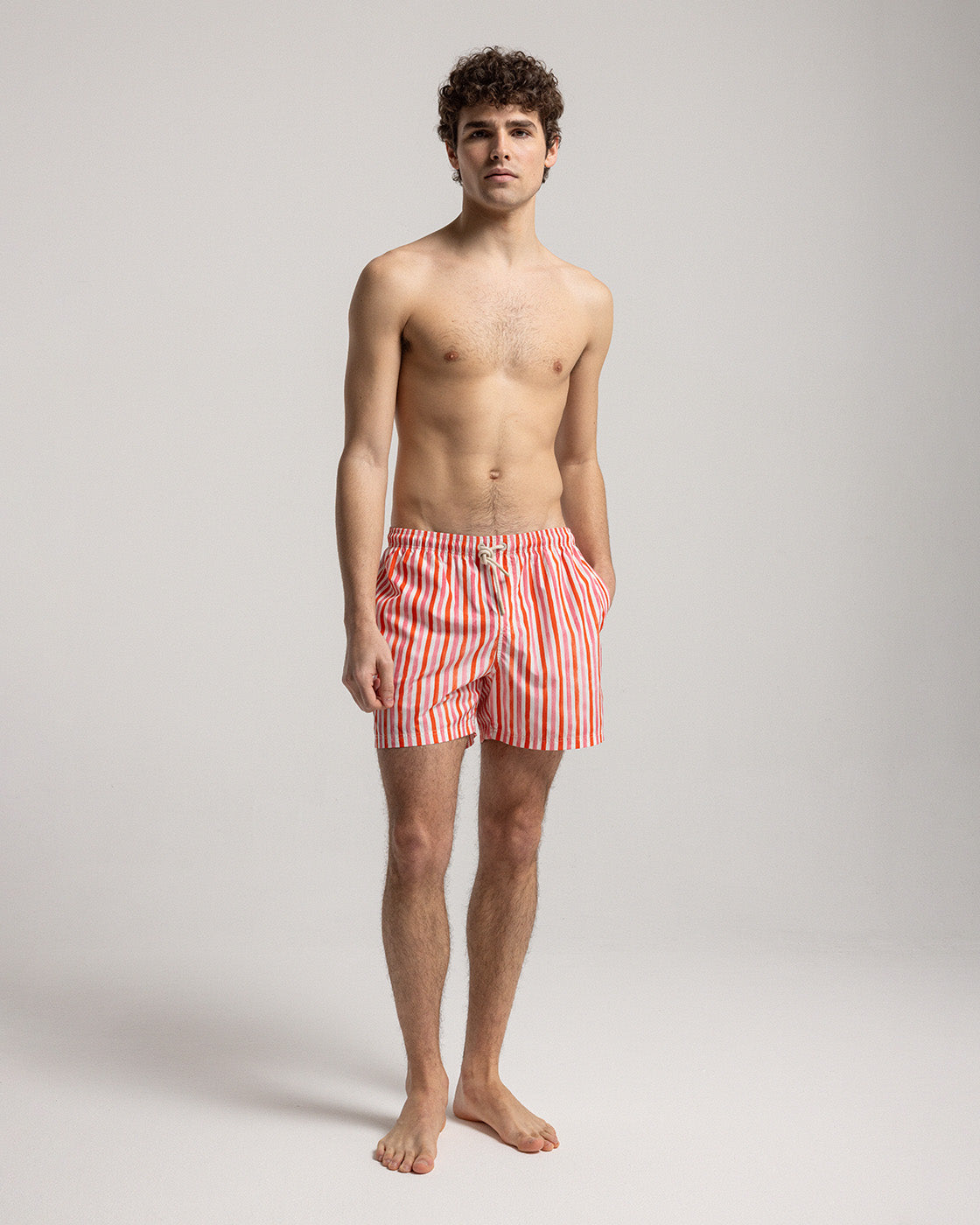 Multicolor Wave Swim Shorts