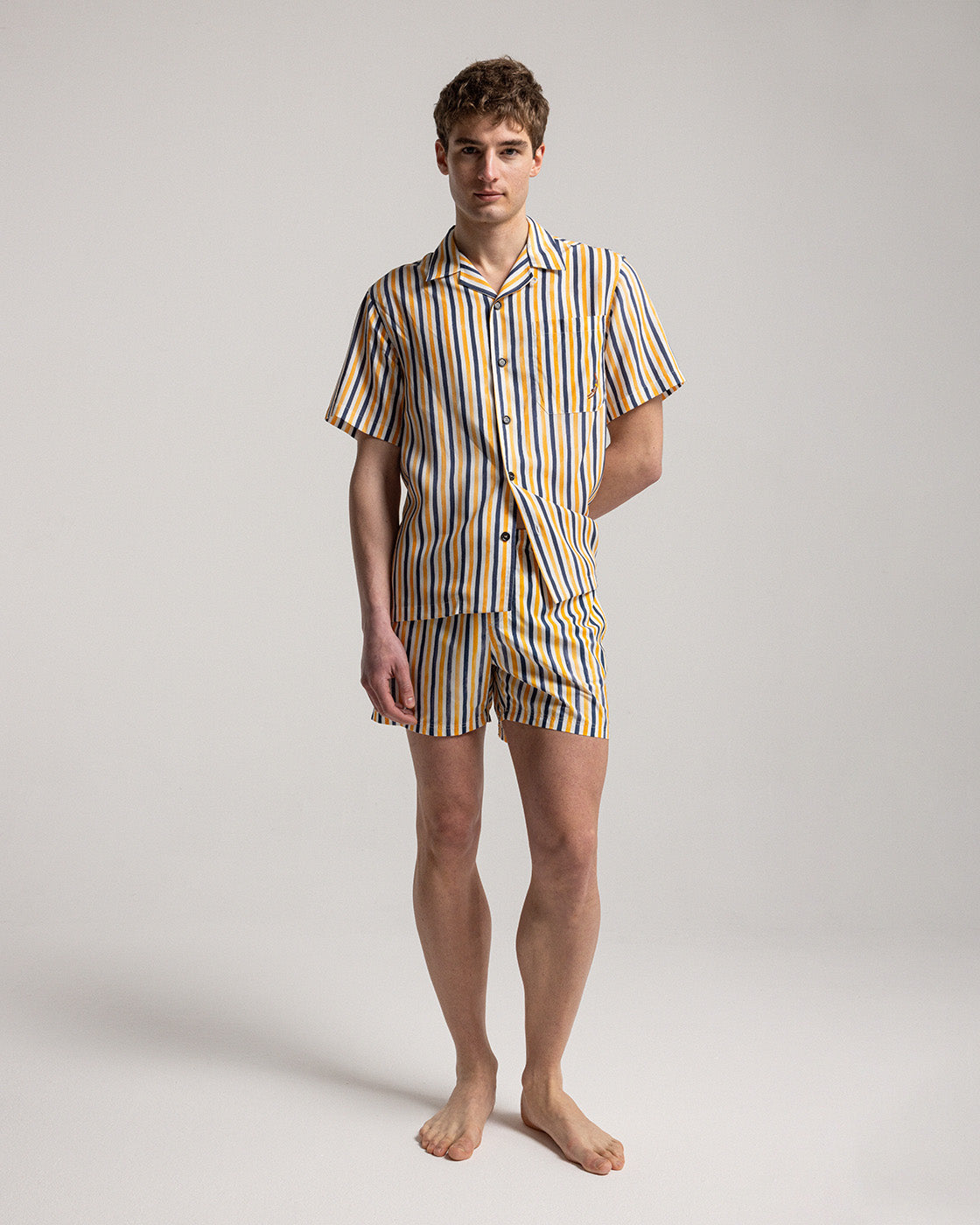 Multicolor Wave Short Sleeve Shirt