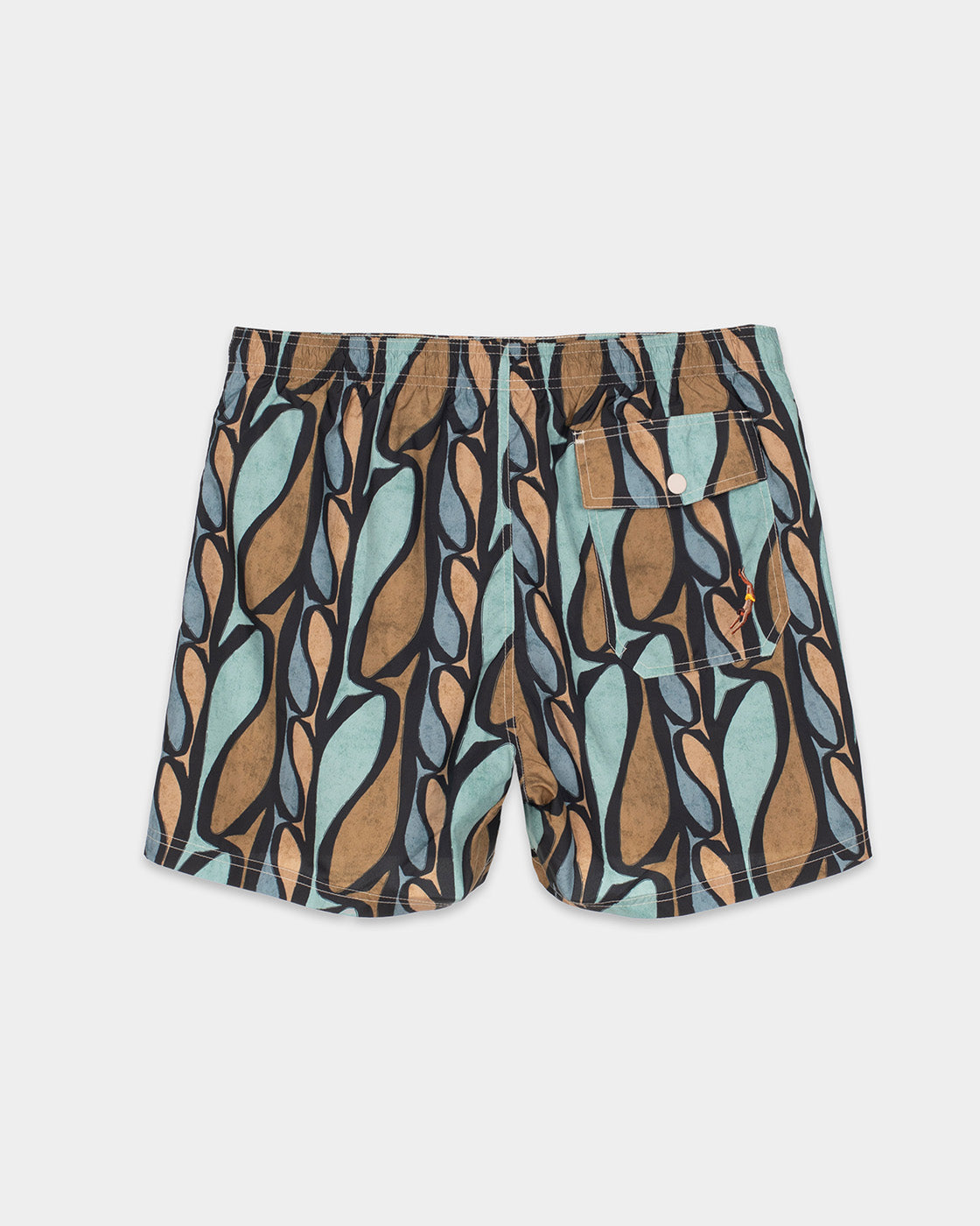 Brown Pesci Swim Shorts