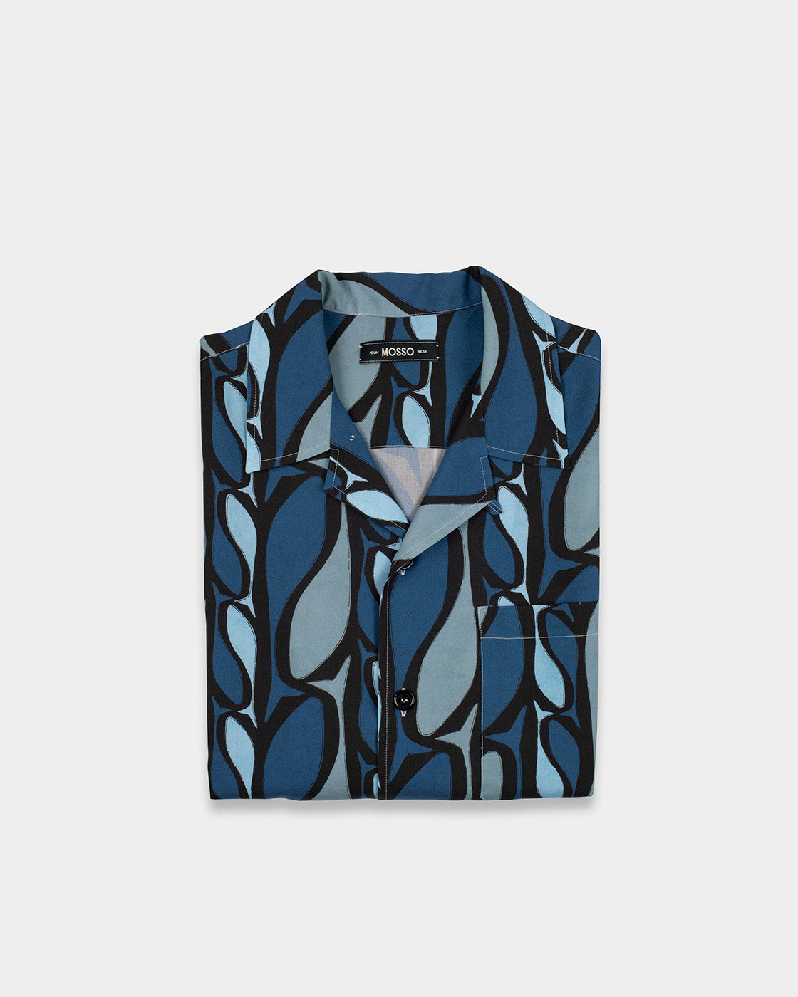 Blue Pesci Short Sleeve Shirt
