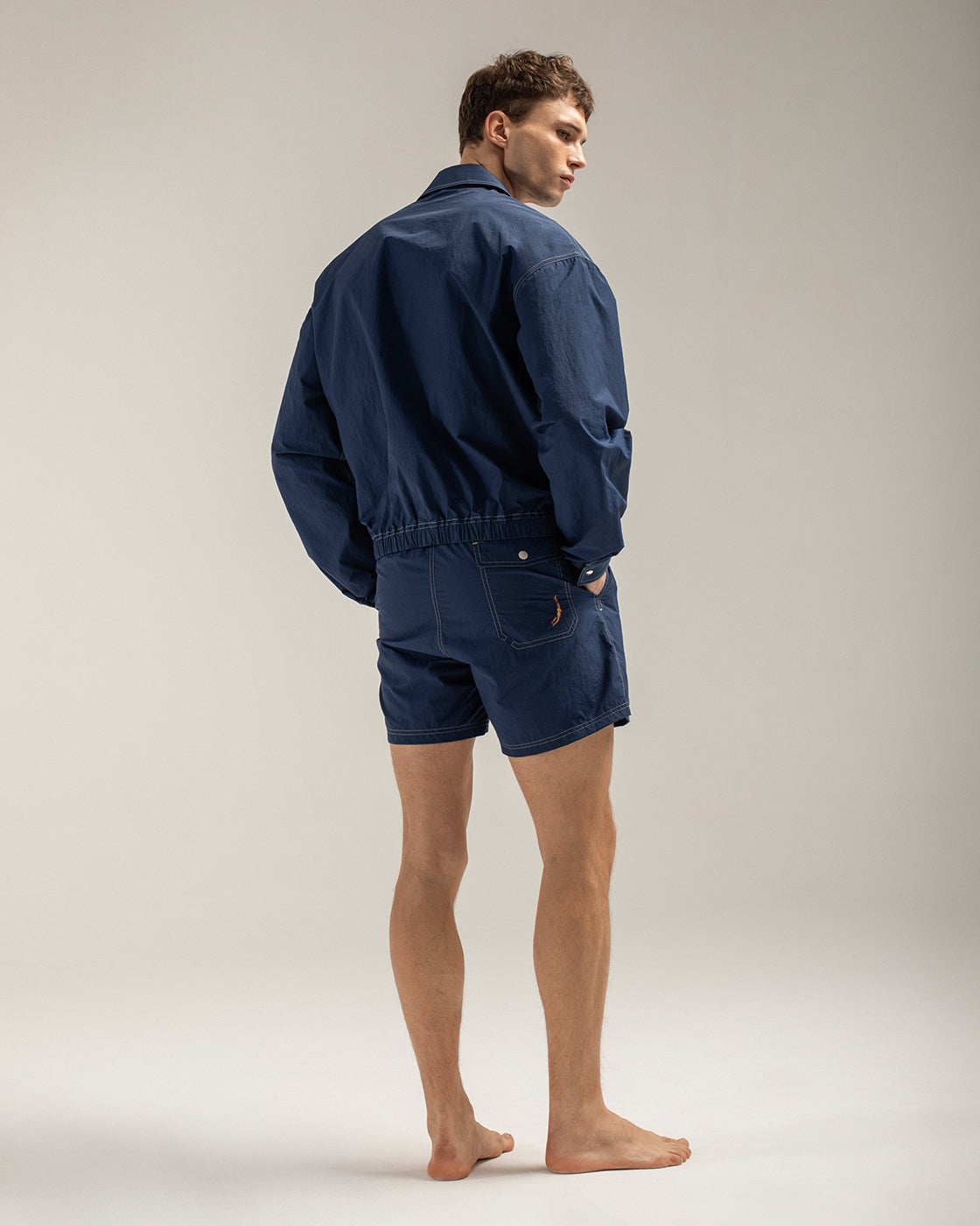 Blue Panel Jacket