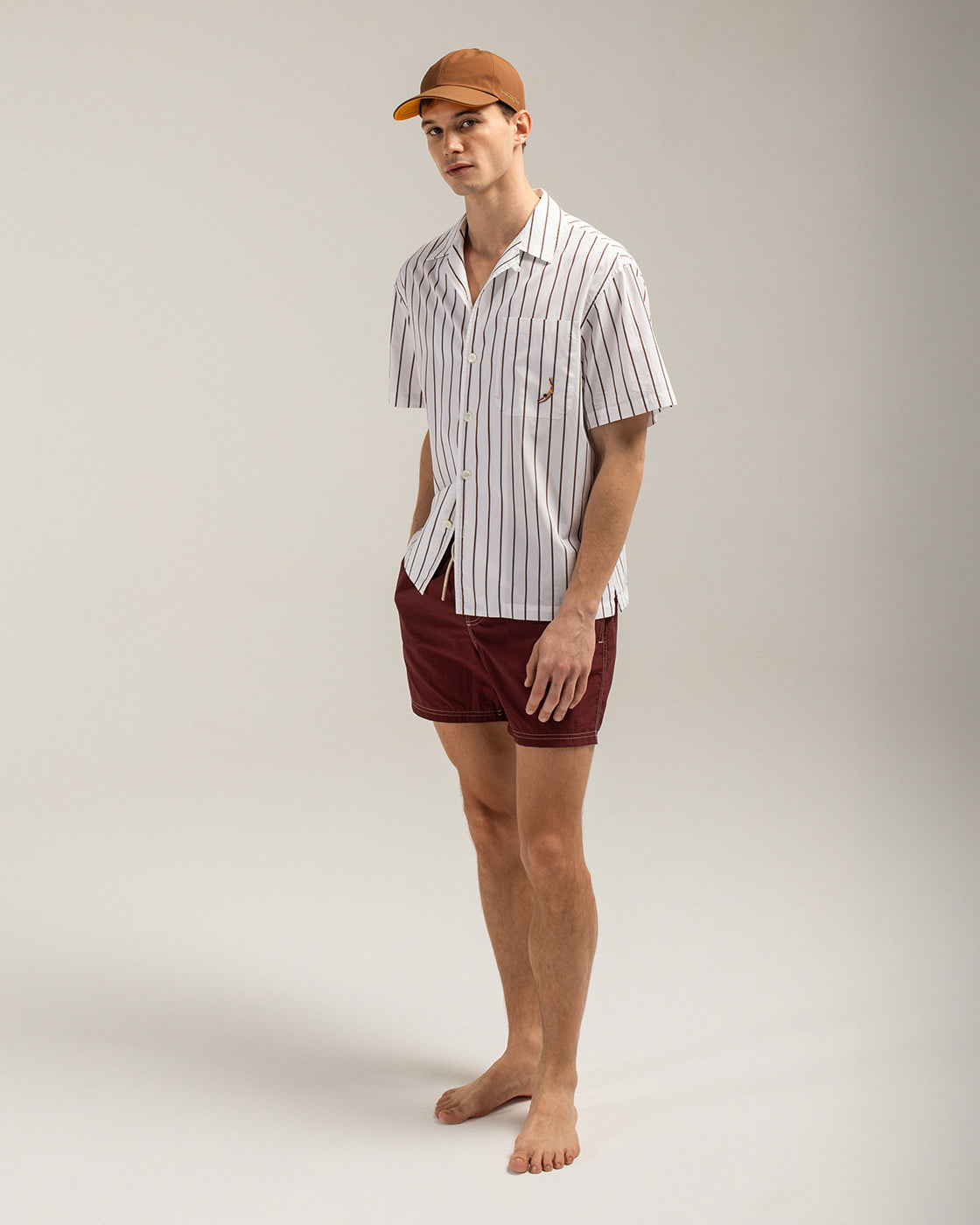 Bordeaux Swim Shorts