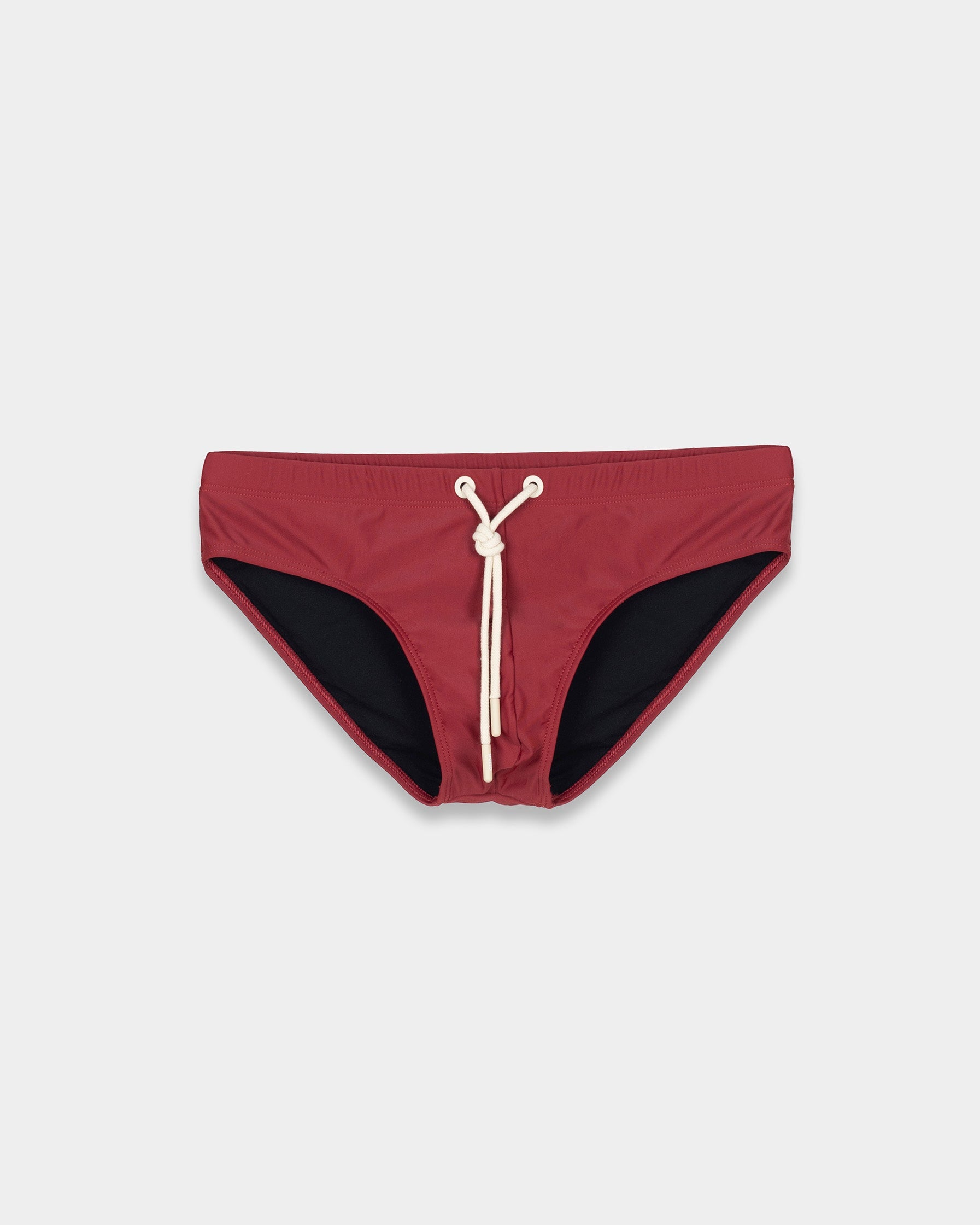 Bordeaux ECONYL® Swim Brief | Sustainable Men's Swimwear