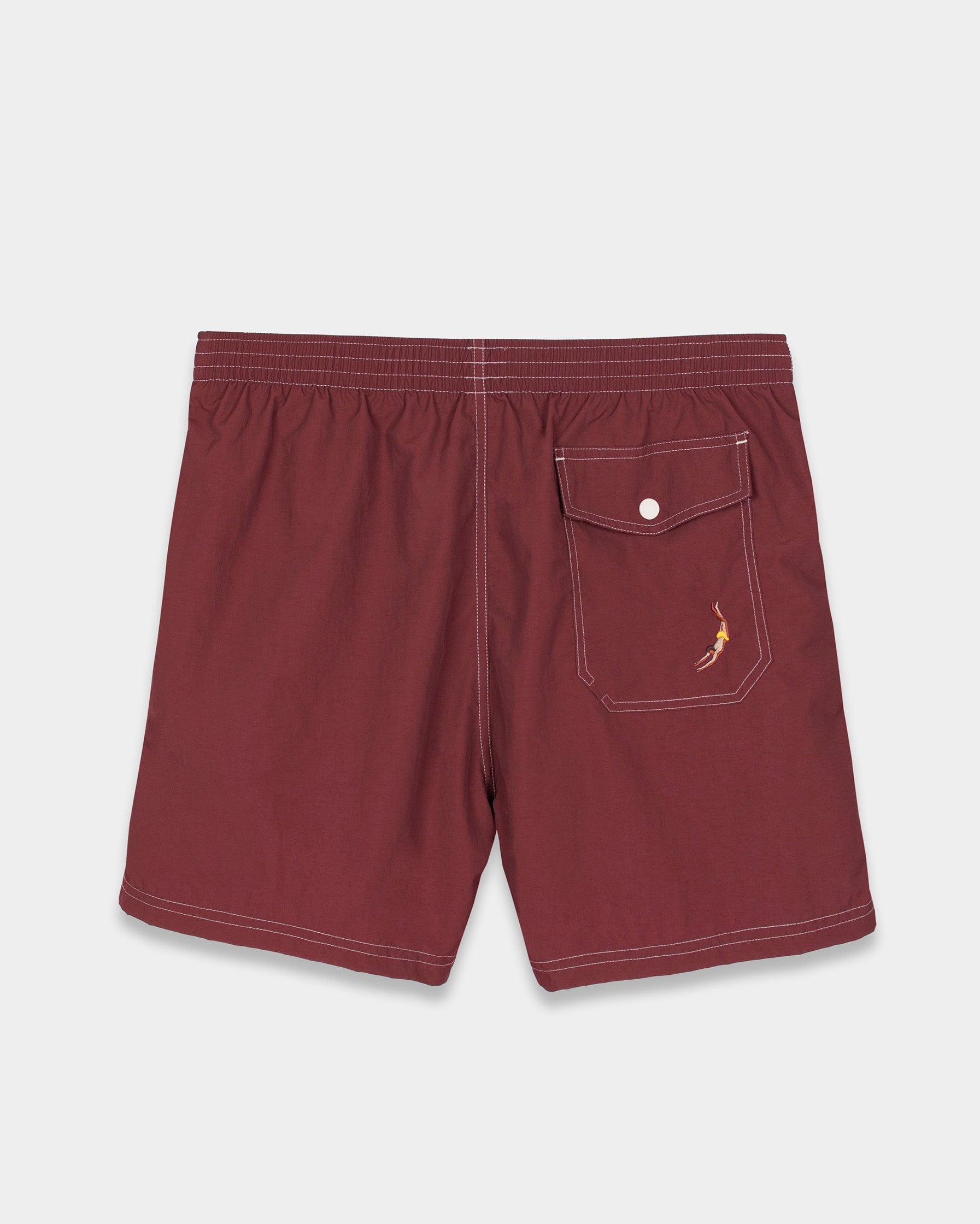 Bordeaux Swim Shorts