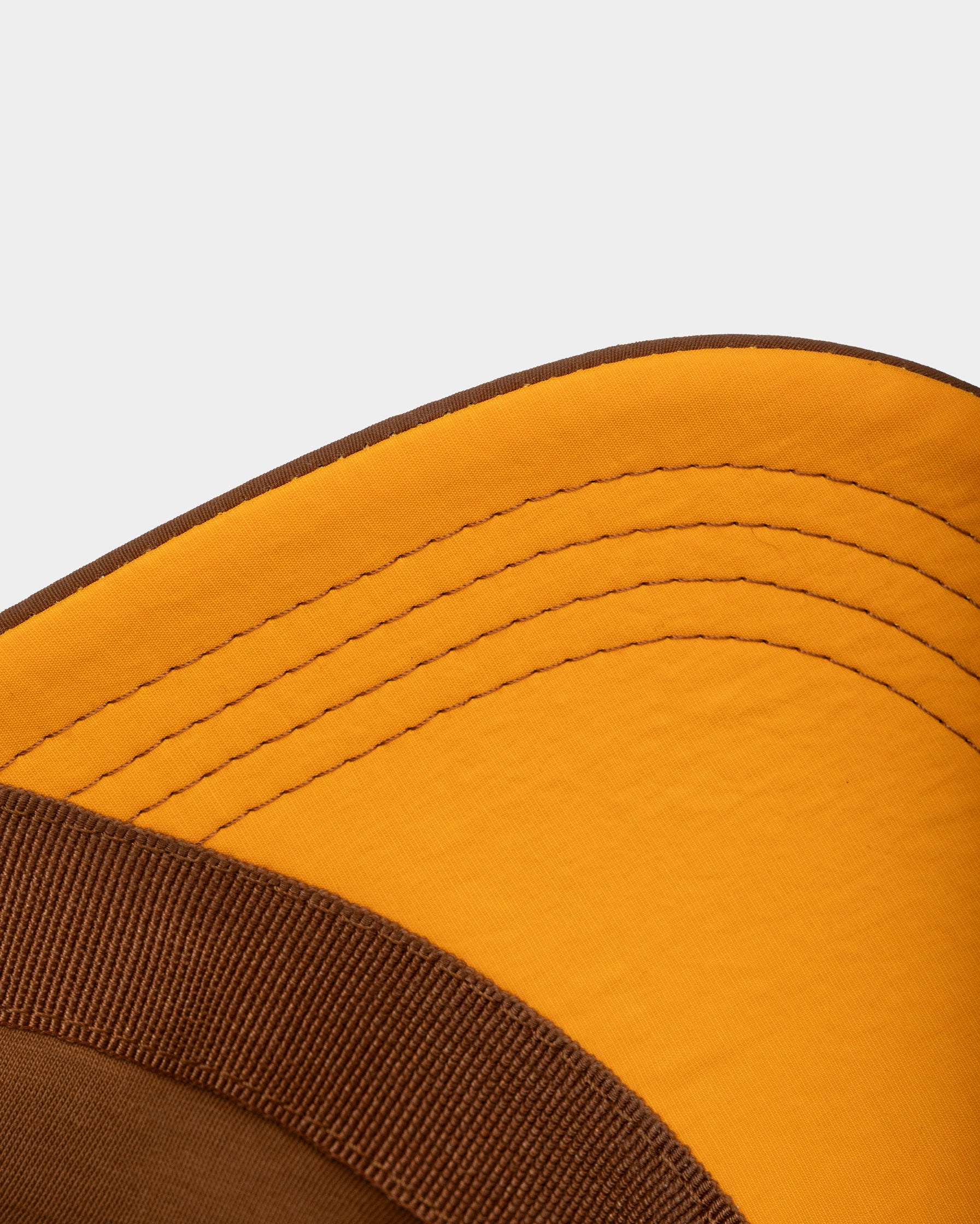Brown Nylon Baseball Cap