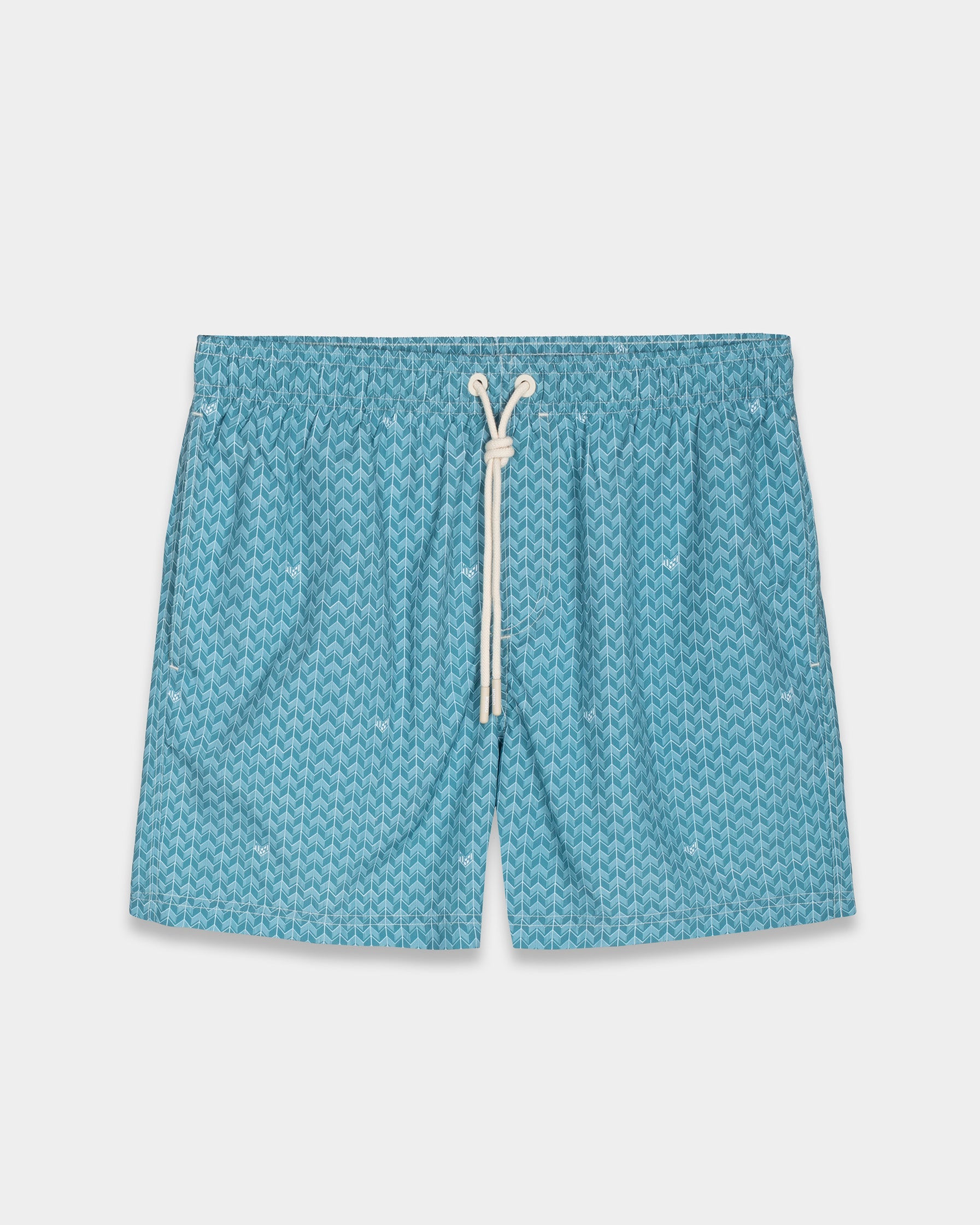 Drift Blue Grains Swim Shorts