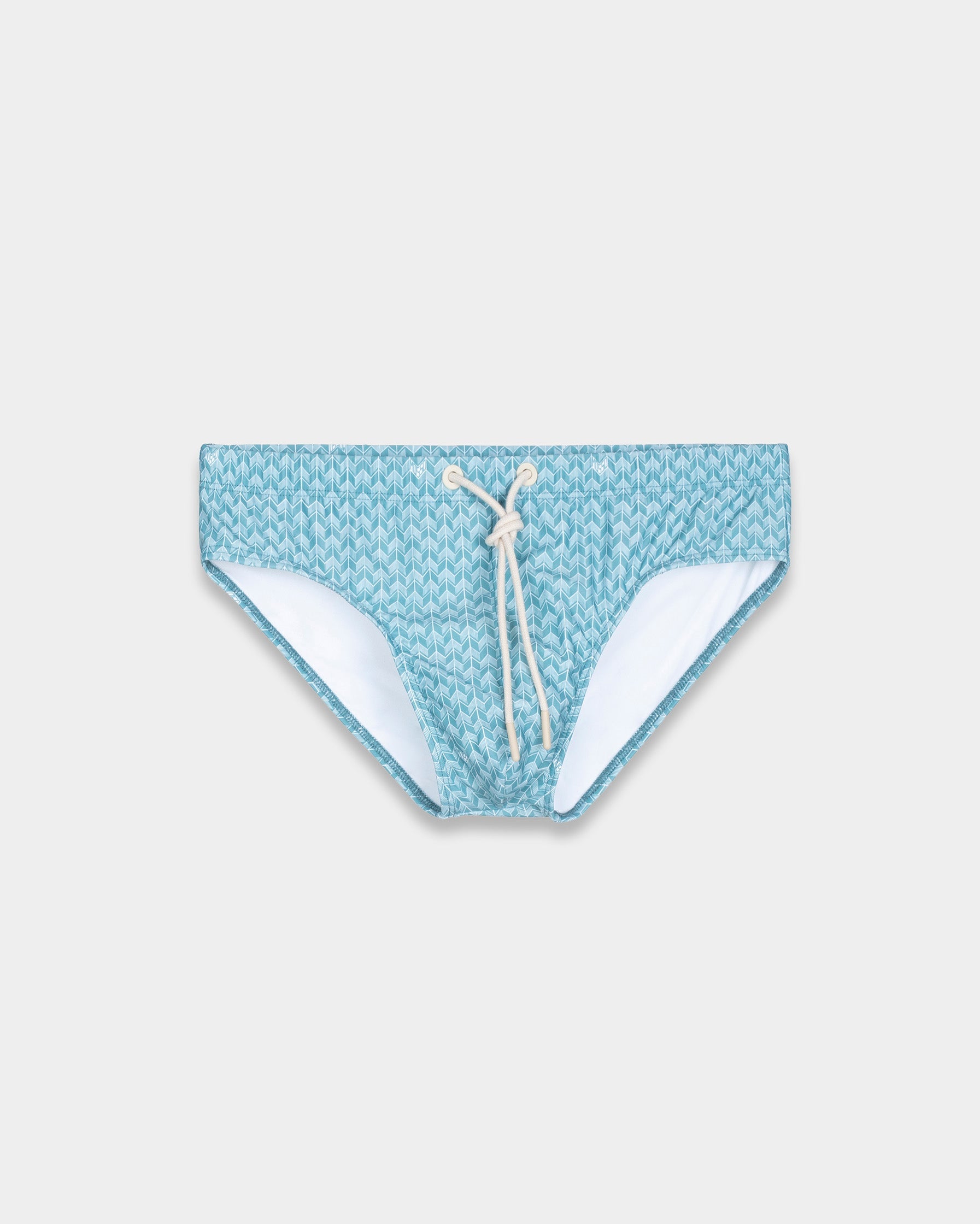 Drift Blue Grains Swim Brief
