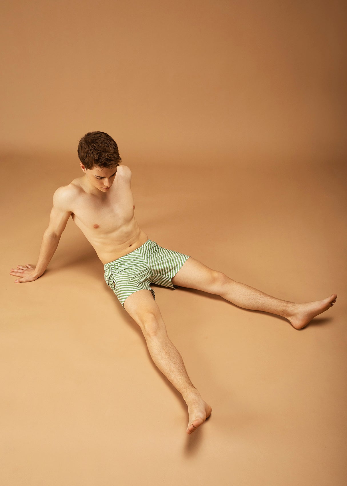 Green Wave Swim Shorts