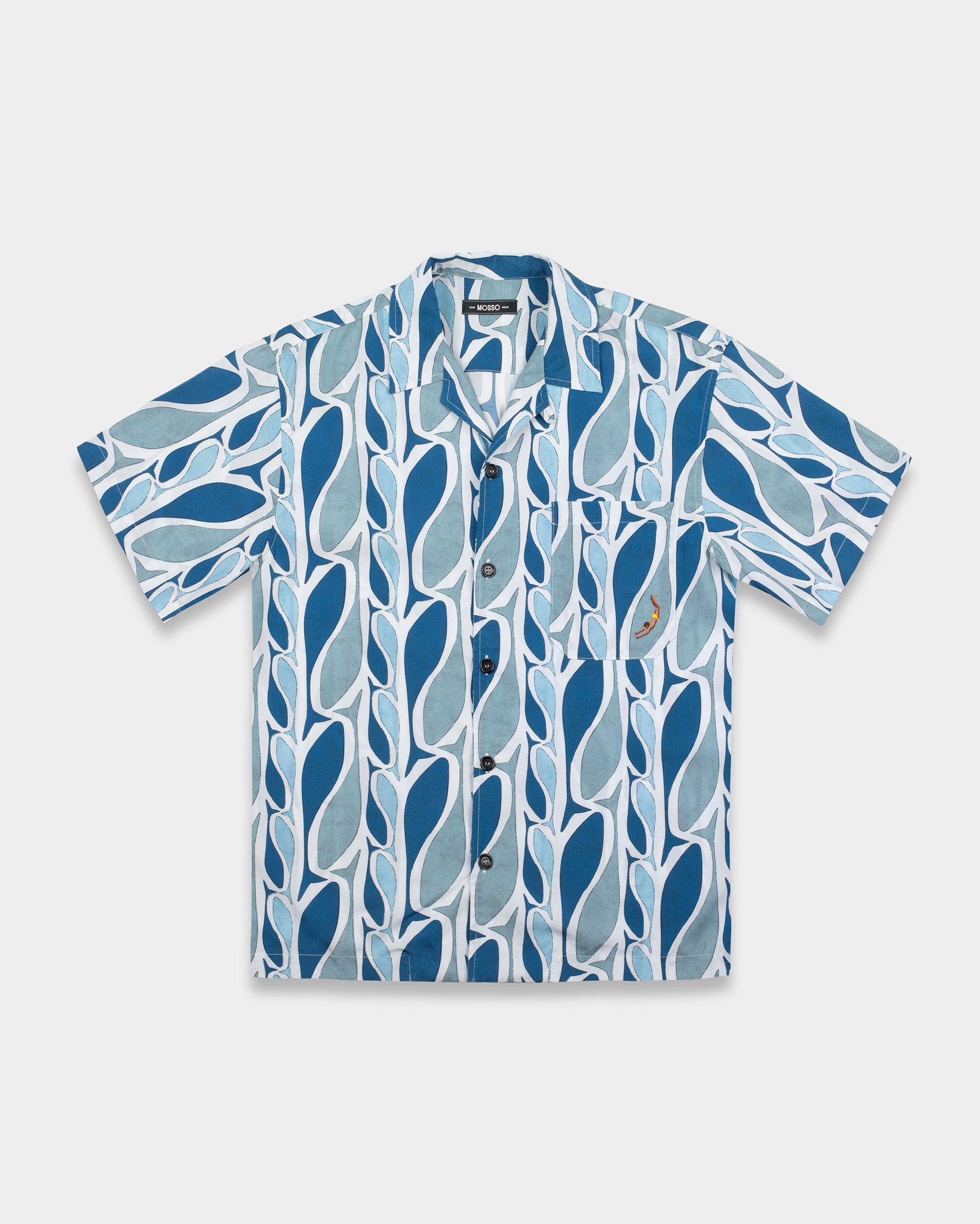 Blue Peci Short Sleeve Shirt