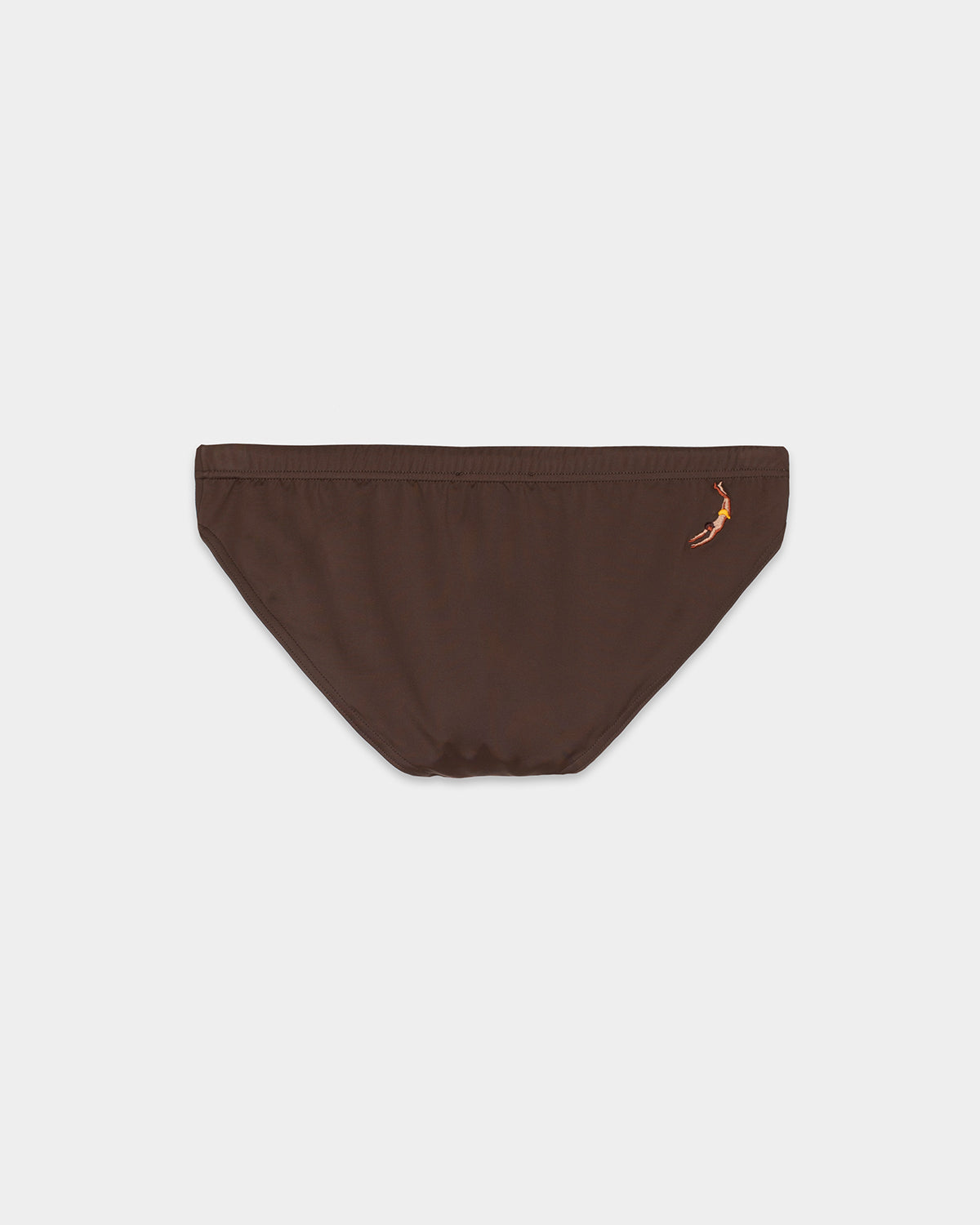 Brown Swim Brief