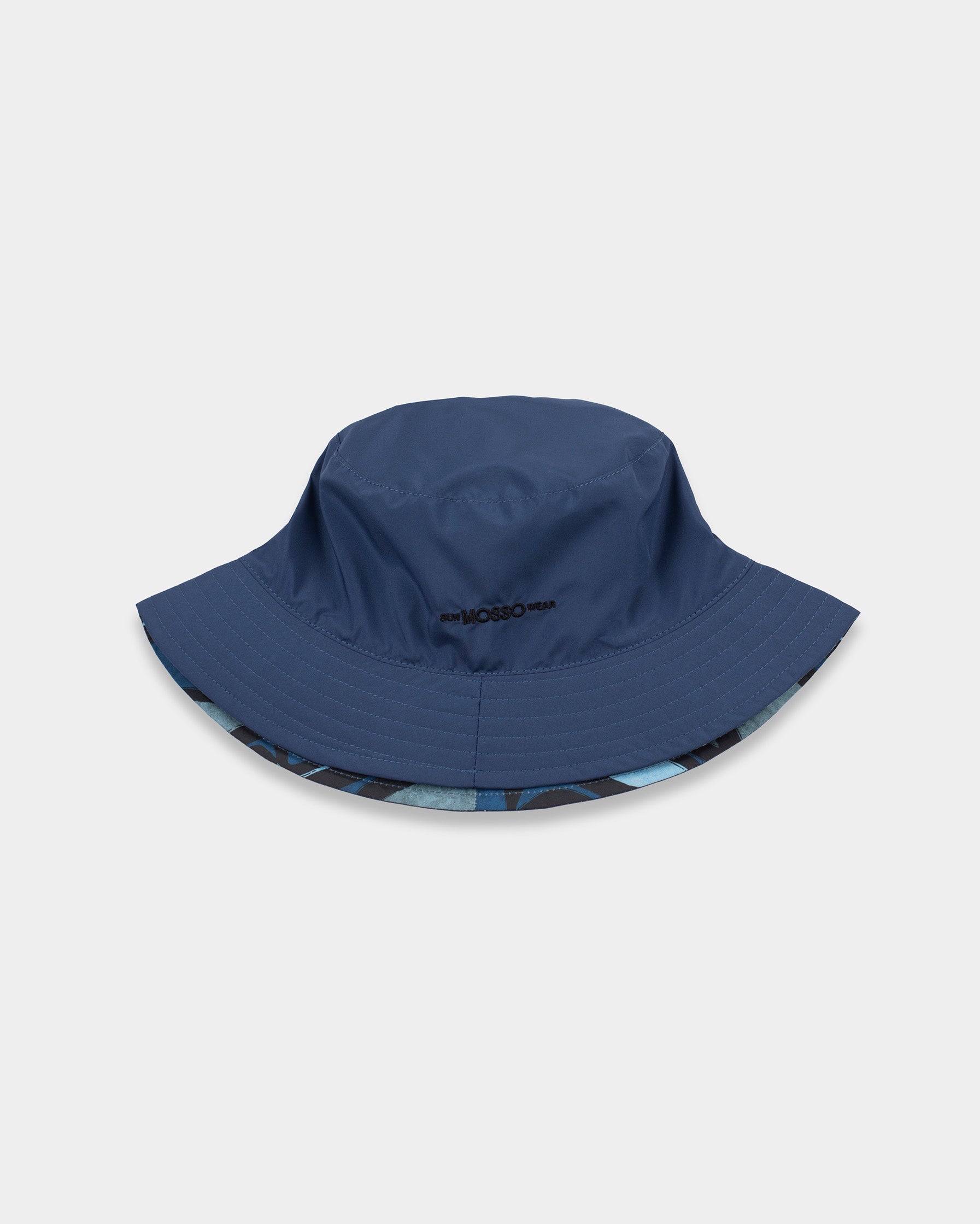 Blue Pesci Reversible Bucket Hat