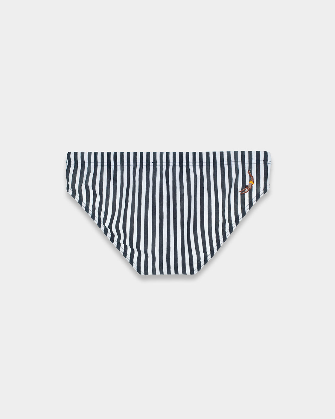 Black Wave Swim Brief