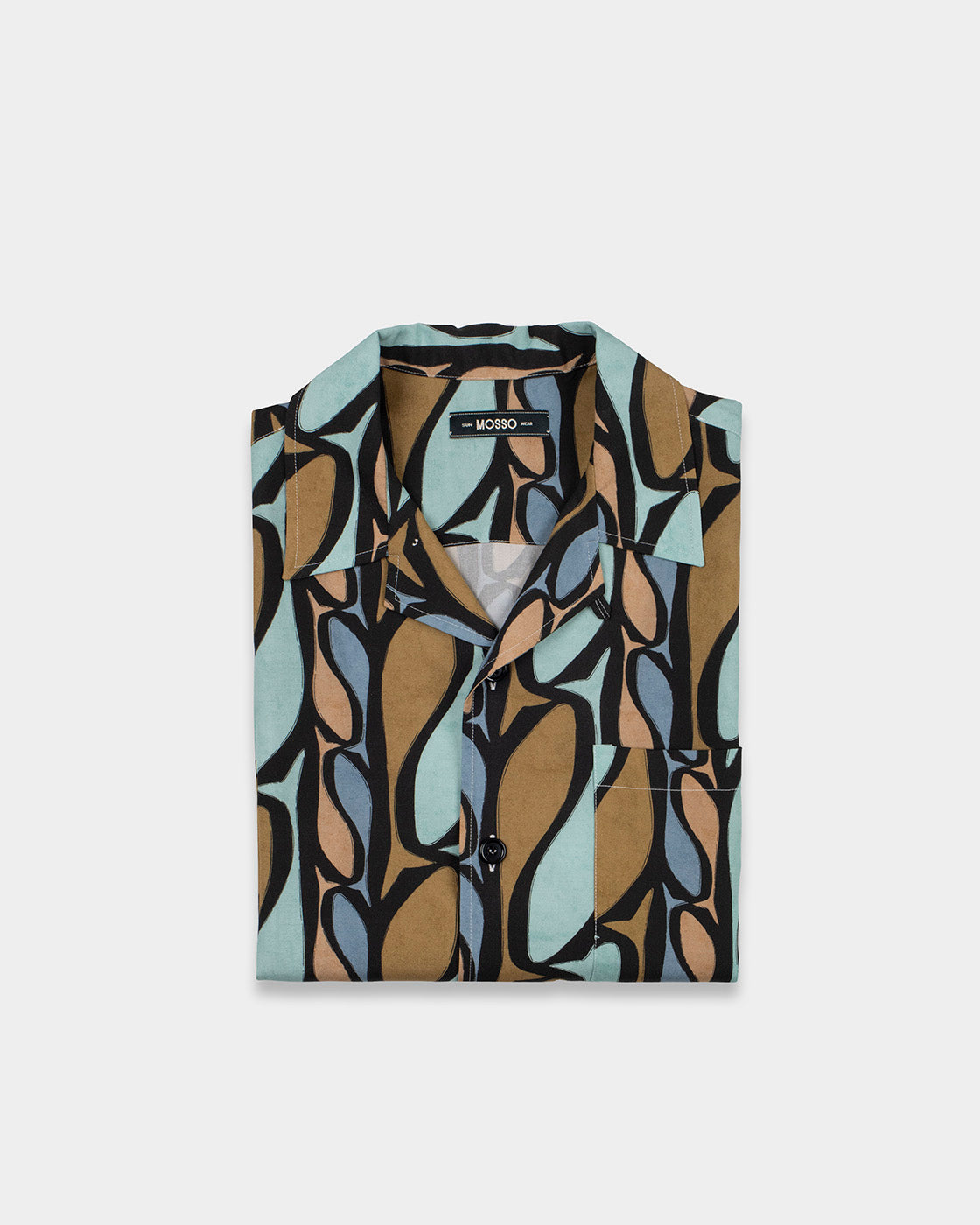 Brown Pesci Short Sleeve Shirt