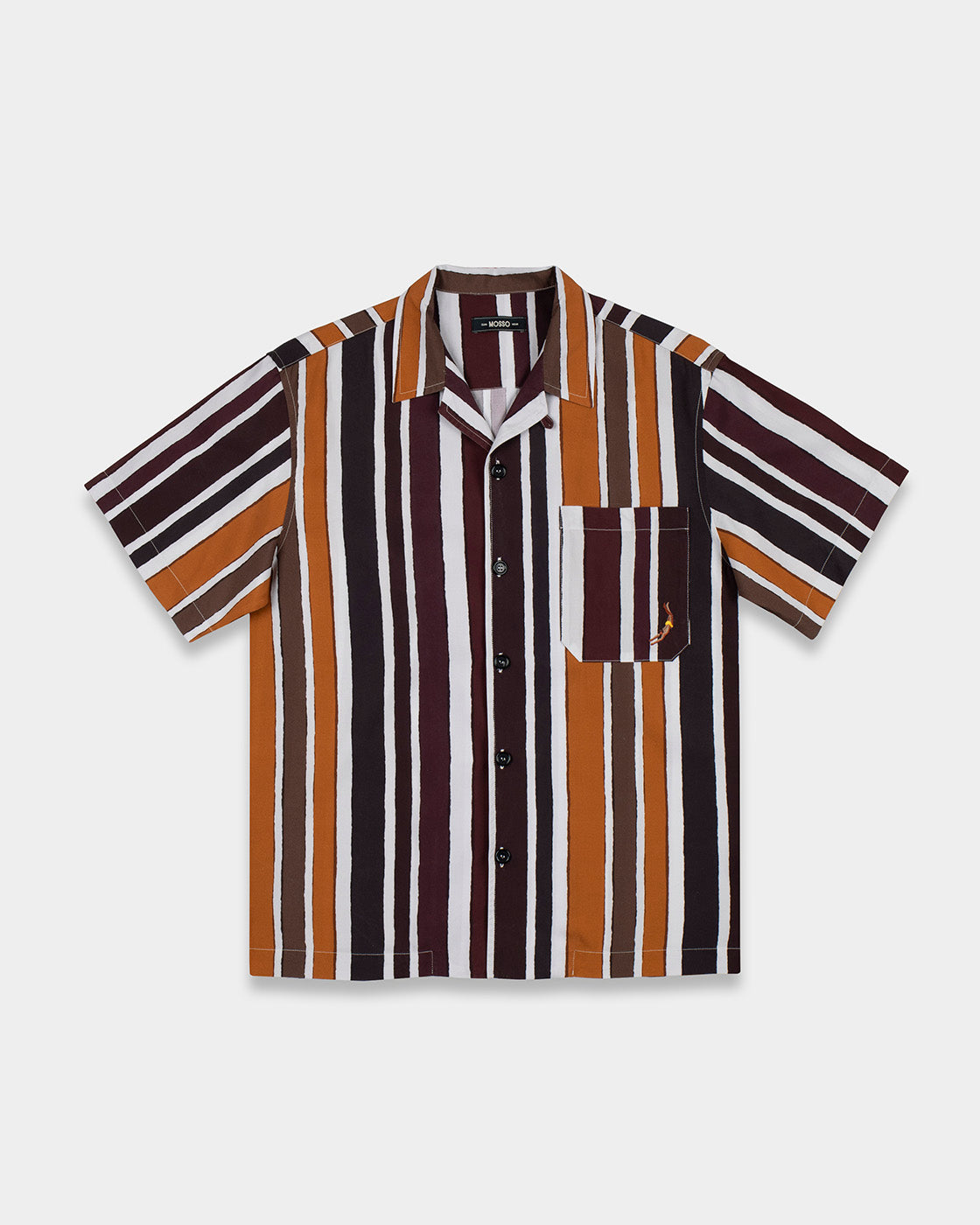 Brown Baiadera Short Sleeve Shirt