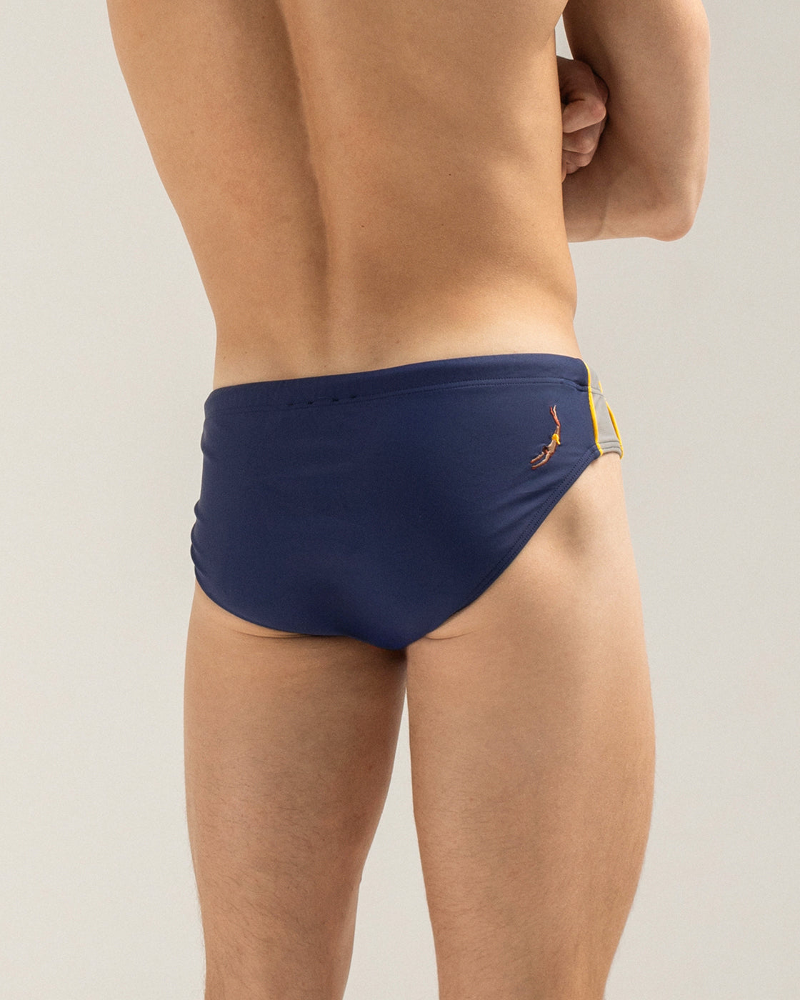 Blue Panel Swim Brief