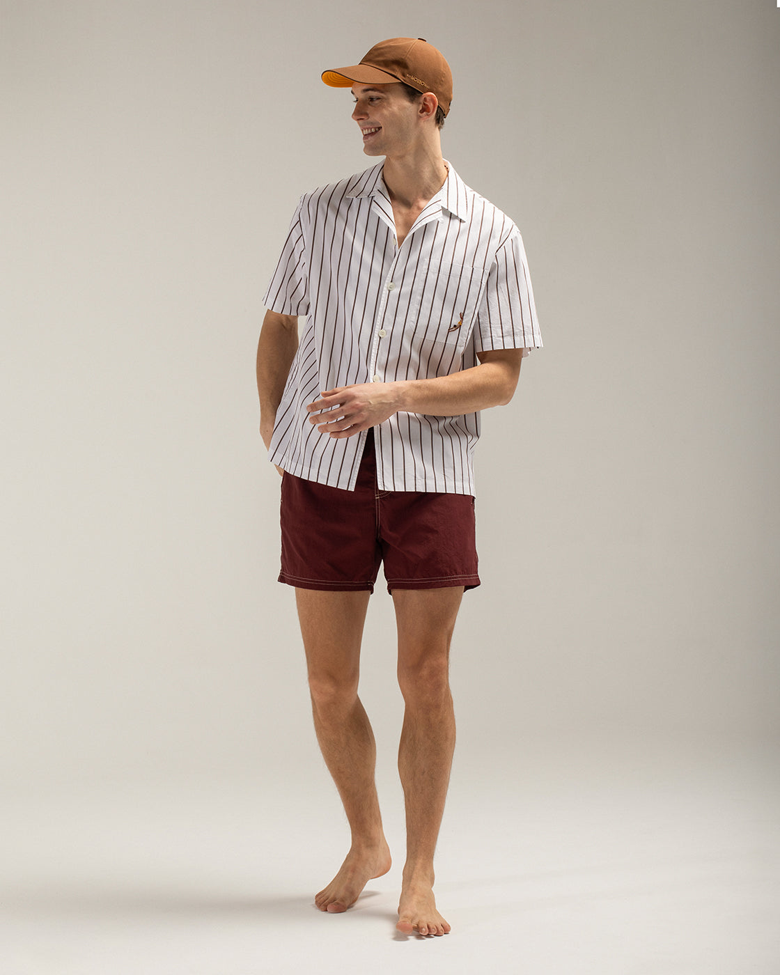 Bordeaux Swim Shorts