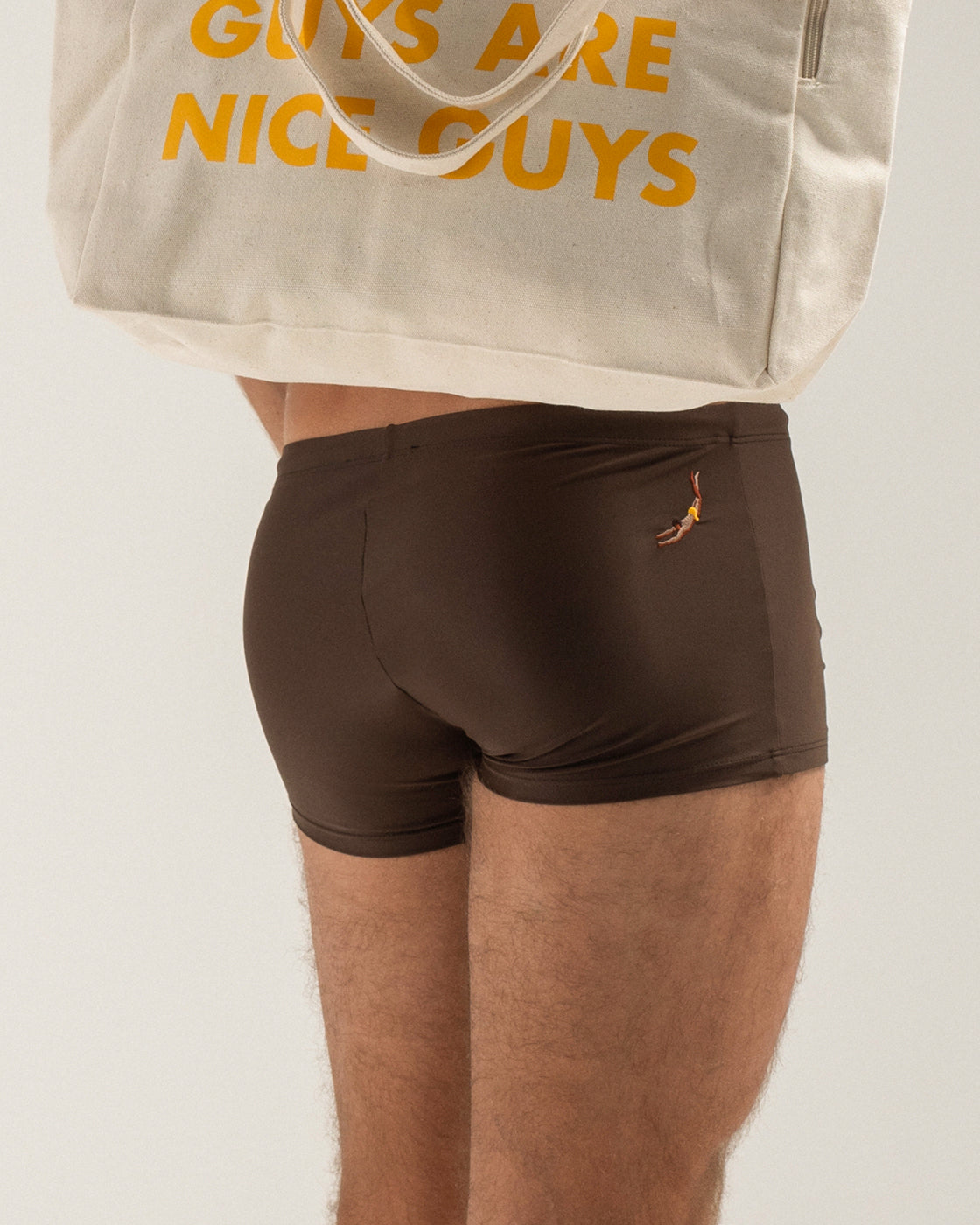 Brown Box Swim Brief