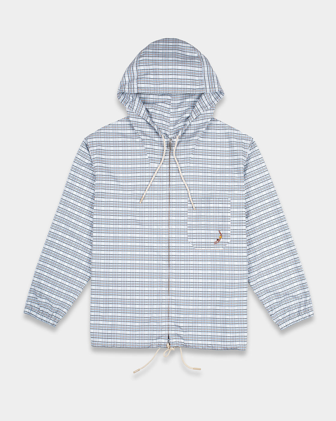 Blue Check Light Jacket