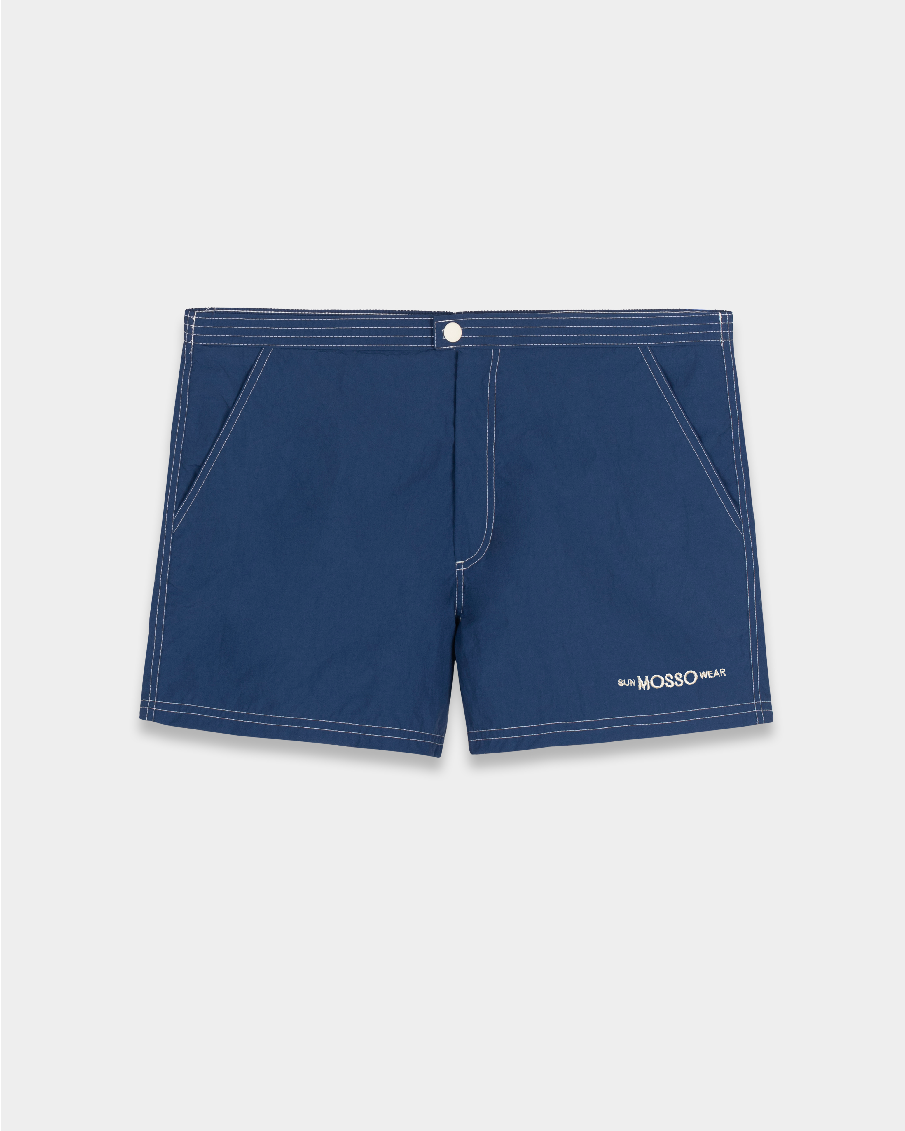 Blueberry Short-Length Swim Shorts