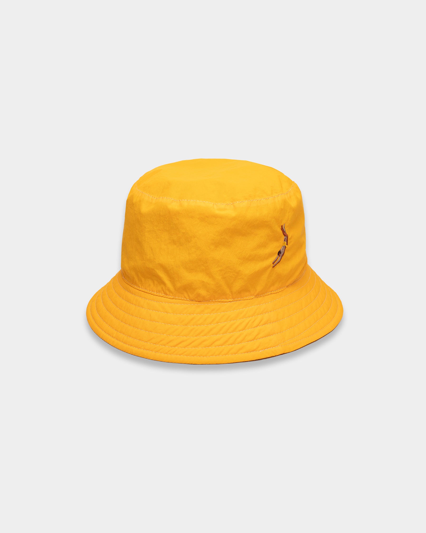 Brown Ocra Reversible Bucket Hat