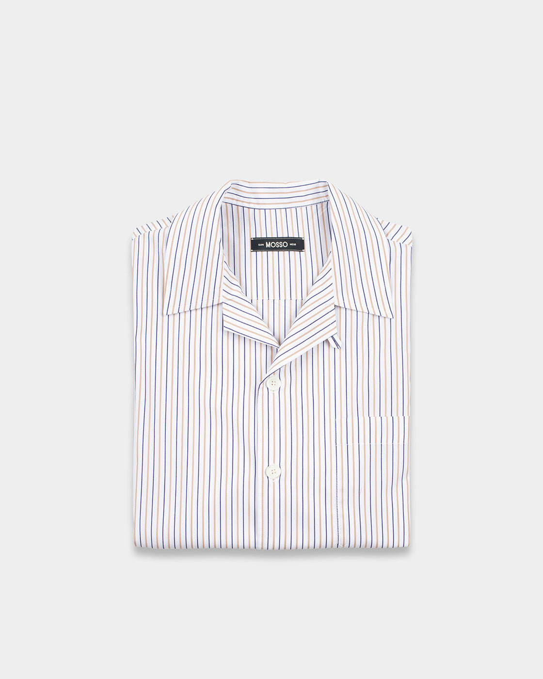 Fine Stripe Short Sleeve Shirt