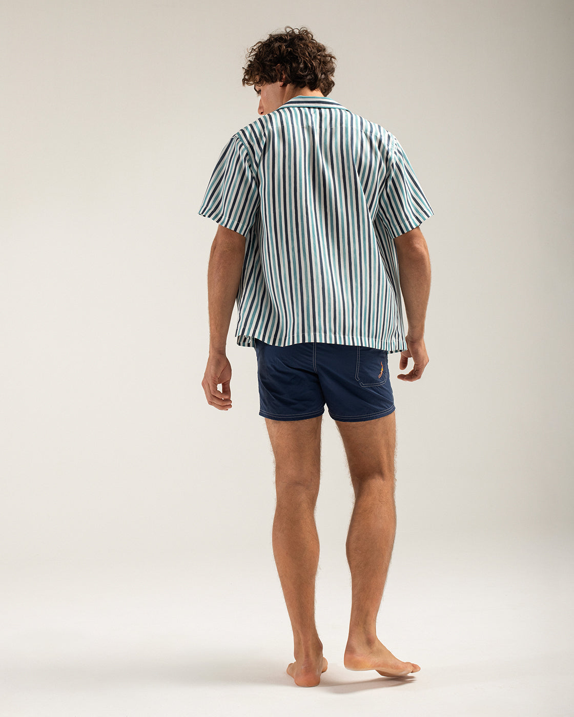 Drift Blue Wave Short Sleeve Shirt